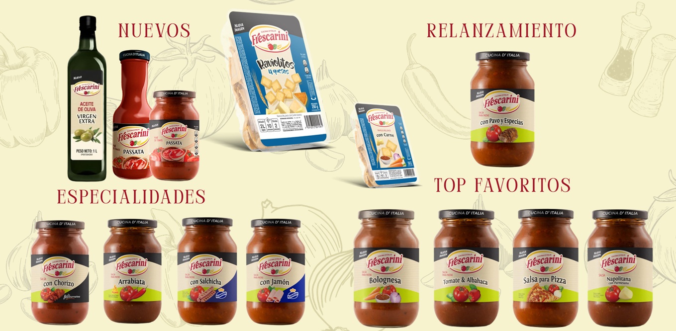 De la tradición de la nonna a la sazón venezolana: Frescarini™ presentó la evolución de su portafolio